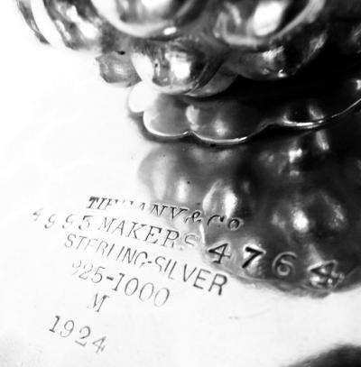  Tiffany Co Tiffany Seahorse Centerpiece Trophy Bowl for New York Yacht Club