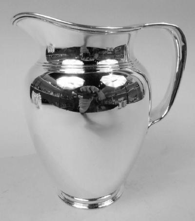  Tiffany Co Tiffany Spare Heavy Modern Sterling Silver Water Pitcher