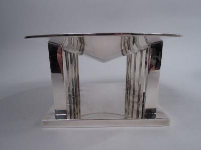  Tiffany Co Tiffany Sterling Silver Centerpiece Designed by Frank Lloyd Wright