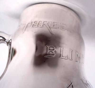  Tiffany Co Tiffany Sterling Silver Three Blind Mice Nursery Rhyme Baby Cup