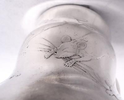  Tiffany Co Tiffany Sterling Silver Three Blind Mice Nursery Rhyme Baby Cup