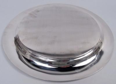  Tiffany Co Tiffany Sterling Silver Tray in Historic Beaux Arts Olympian Pattern