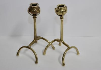  Tiffany Co Tiffany Style Solid brass Modern Candle Holders Set Of 4