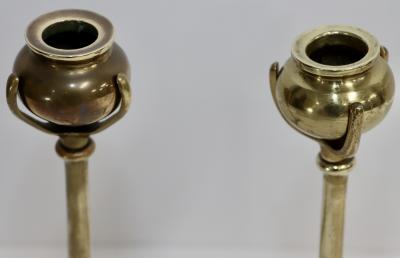  Tiffany Co Tiffany Style Solid brass Modern Candle Holders Set Of 4