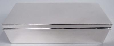  Tiffany Co Tiffany Stylish Midcentury Modern Sterling Silver Desk Box