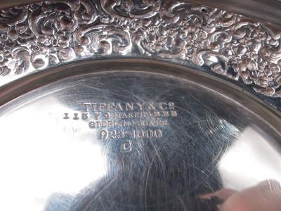  Tiffany Co Tiffany Tall Victorian Classical Sterling Silver Vase