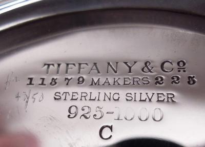  Tiffany Co Tiffany Tall Victorian Classical Sterling Silver Vase