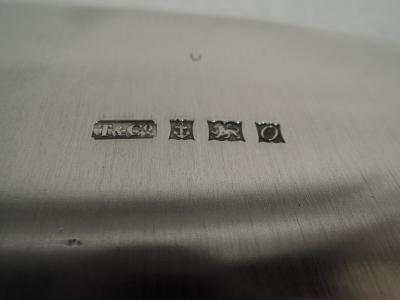  Tiffany Co Tiffany Traditional English Georgian Sterling Silver Cartouche Tray