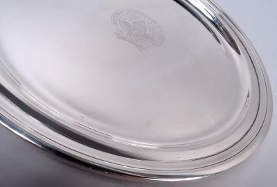  Tiffany Co Tiffany Tray Commemorating 1981 Reagan Bush Inauguration