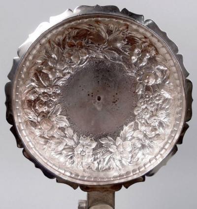  Tiffany Co Tiffany Victorian Classical Repousse Sterling Silver Tankard Pitcher