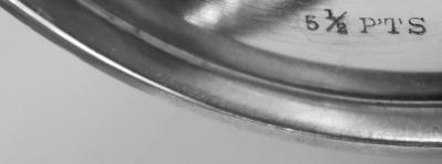  Tiffany Co Tiffany Victorian Classical Repousse Sterling Silver Water Pitcher