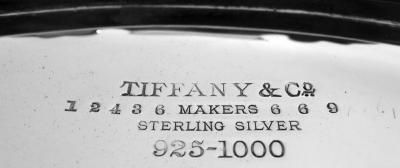  Tiffany Co Tiffany Victorian Classical Sterling Silver Shell Scroll Bowl