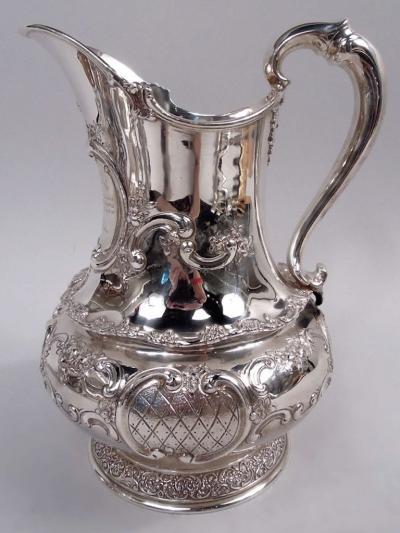  Tiffany Co Tiffany Water Pitcher Presented for 1905 New York Yacht Club Cruise