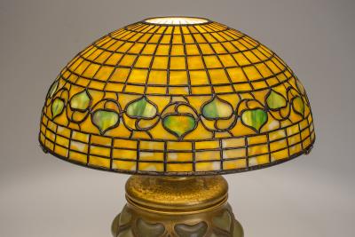  Tiffany Glass Decorating Co Early Vine Border Table Lamp