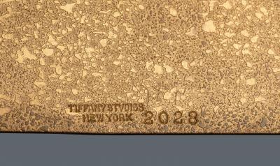  Tiffany and Co A Pair of Tiffany Gilt and Enamel Bookends in the Medallion Pattern 2028 