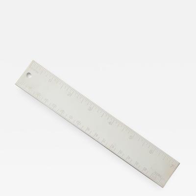  Tiffany and Co TIFFANY CO SILVER PLATED METRIC RULER