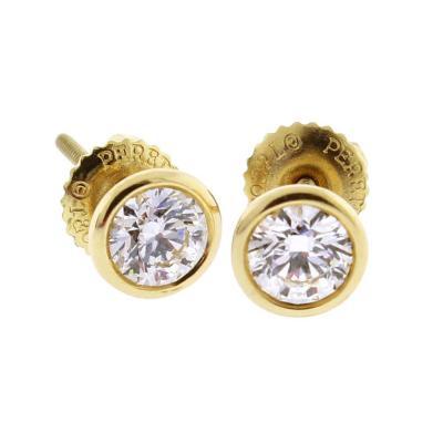 elsa peretti diamond stud earrings