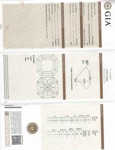 Tiffany and Co Tiffany Co Lucida 1 44 Carat F VS2 Diamond Engagement Ring