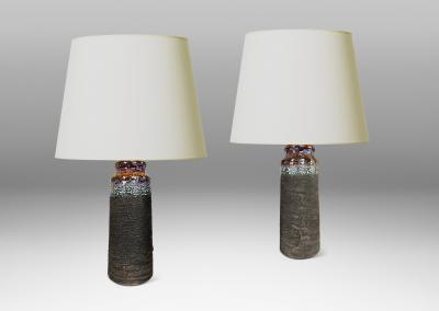  Tilgman KeramiK Pair of Table Lamps by Tilgman Keramik