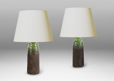  Tilgman KeramiK Pair of Table Lamps by Tilgmans Keramik