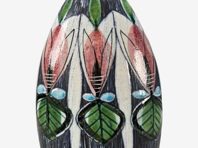 Tilgman KeramiK Tilgmans Keramik Swedish Modern Ceramic Table Lamp Sweden 1960s
