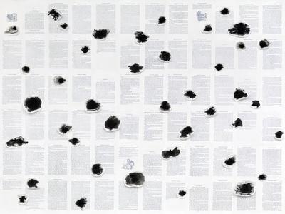  Tim Rollins Studio K O S The Black Spot after Robert Louis Stevenson 