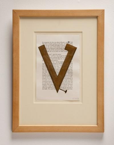  Tim Rollins Studio K O S Untitled Study for Amerika Series 1988