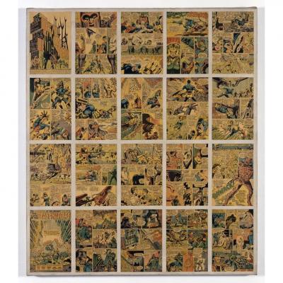  Tim Rollins Studio K O S X Men 68 The Devil Had a Daughter after Marvel Comics 1991 92