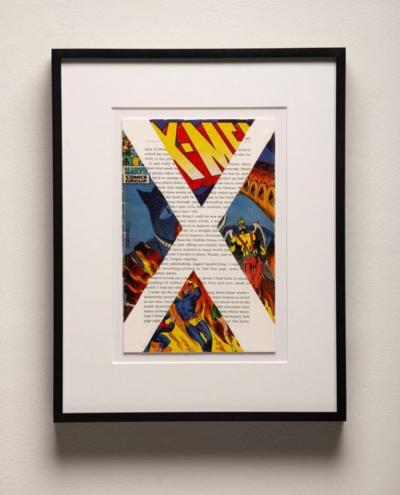  Tim Rollins Studio K O S X Men Malcolm X after Marvel Comics and Malcolm X 1997