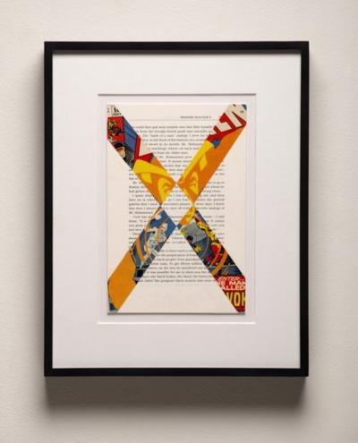  Tim Rollins Studio K O S X Men Malcolm X after Marvel Comics and Malcolm X 1997