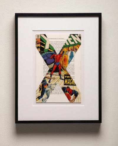  Tim Rollins Studio K O S X Men Malcolm X after Marvel Comics and Malcolm X 1997