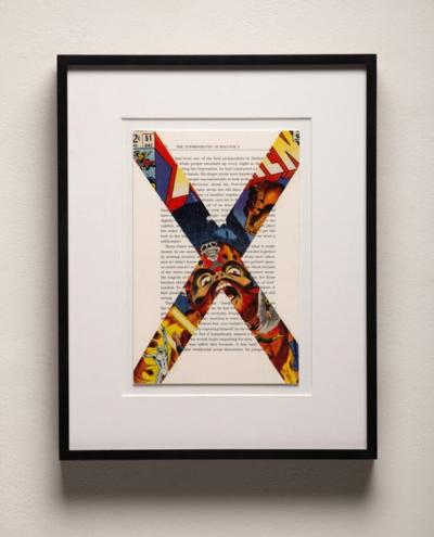  Tim Rollins Studio K O S X Men Malcolm X after Marvel Comics and Malcolm X 1997