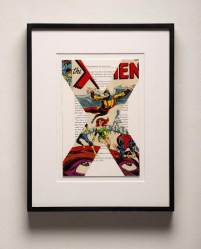  Tim Rollins Studio K O S X Men Malcolm X after Marvel Comics and Malcolm X 1997