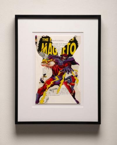  Tim Rollins Studio K O S X Men Malcolm X after Marvel Comics and Malcolm X 1997