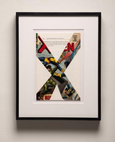  Tim Rollins Studio K O S X Men Malcolm X after Marvel Comics and Malcolm X 1997