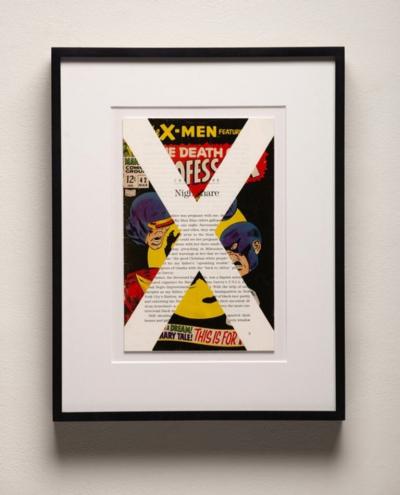 Tim Rollins Studio K O S X Men Malcolm X after Marvel Comics and Malcolm X 1997