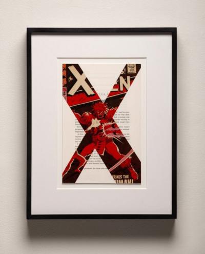  Tim Rollins Studio K O S X Men Malcolm X after Marvel Comics and Malcolm X 1997