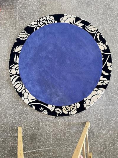  Tisca Artisca Vermont Hand Tufted Rug 1980s France