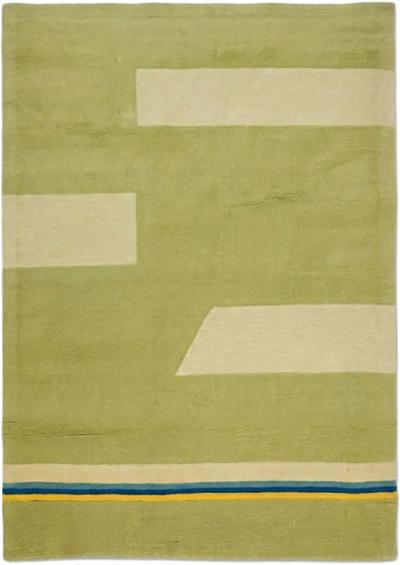  Tisca Artisca Vermont Hand Tufted Wool Rug France 1970s 1980s