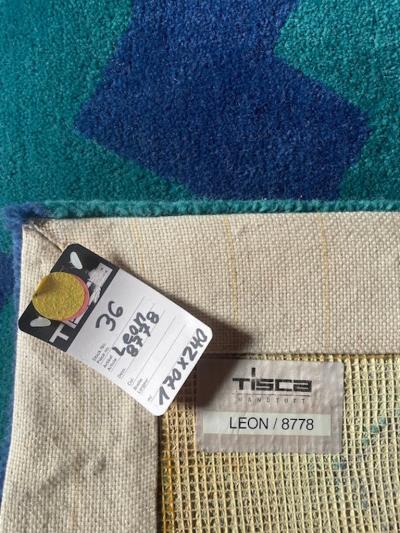  Tisca TISCA LEON Hand Tufted Wool Rug Design by Ulrike Sarvari France 1990s