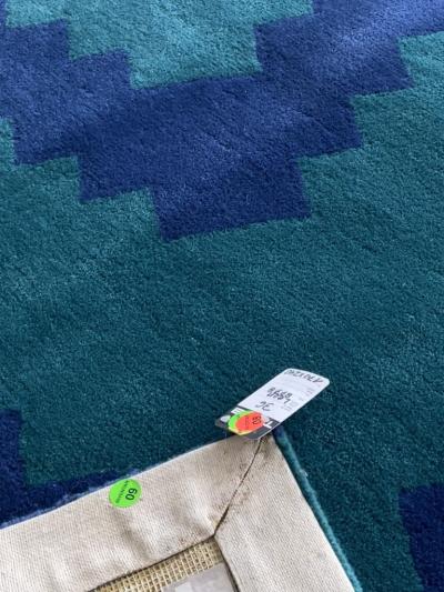  Tisca TISCA LEON Hand Tufted Wool Rug Design by Ulrike Sarvari France 1990s