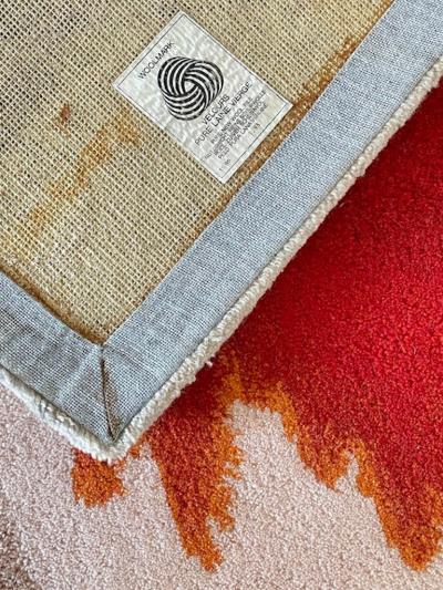  Tisca Tisca Forster Hand Tufted Wool Rug Tapestry 1980s France