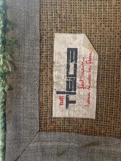  Tisca Tisca Tiara Apfel Baum Hand Tufted Wool Rug by Fr d ric France 1980s