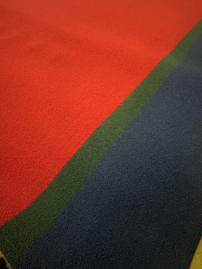  Tisca Tisca Waron Hand Tufted Wool Rug Switzerland 1990s