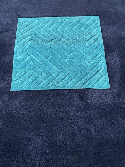  Tisca Window Hand Tufted Rug by Tisca Switzerland 1990s