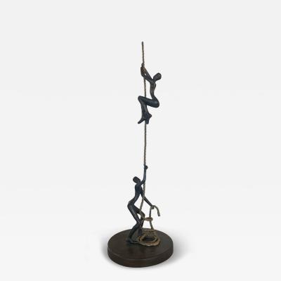  Tolla Inbar Tolla Inbar Aspiration Duo Bronze Sculpture 2001