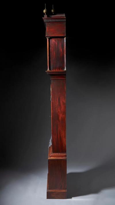  Tomas Fowle 18th Century Period Mahogany Longcase Clock by Tomas Fowle