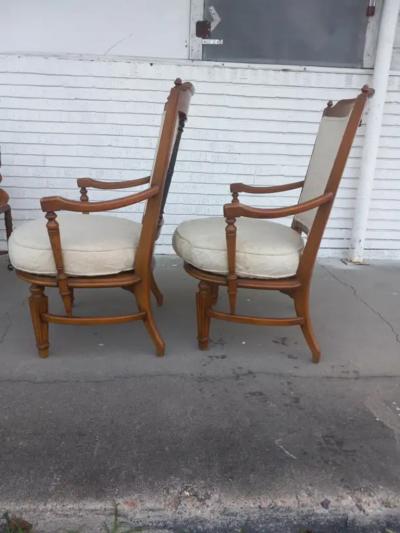 Tomlinson Pair of Pavane Tomlinson Arm Chairs