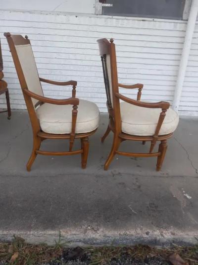  Tomlinson Pair of Pavane Tomlinson Arm Chairs