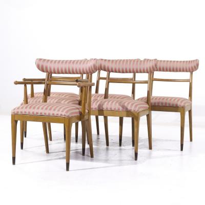  Tomlinson Tomlinson Sophisticate Mid Century Dining Chairs Set of 6